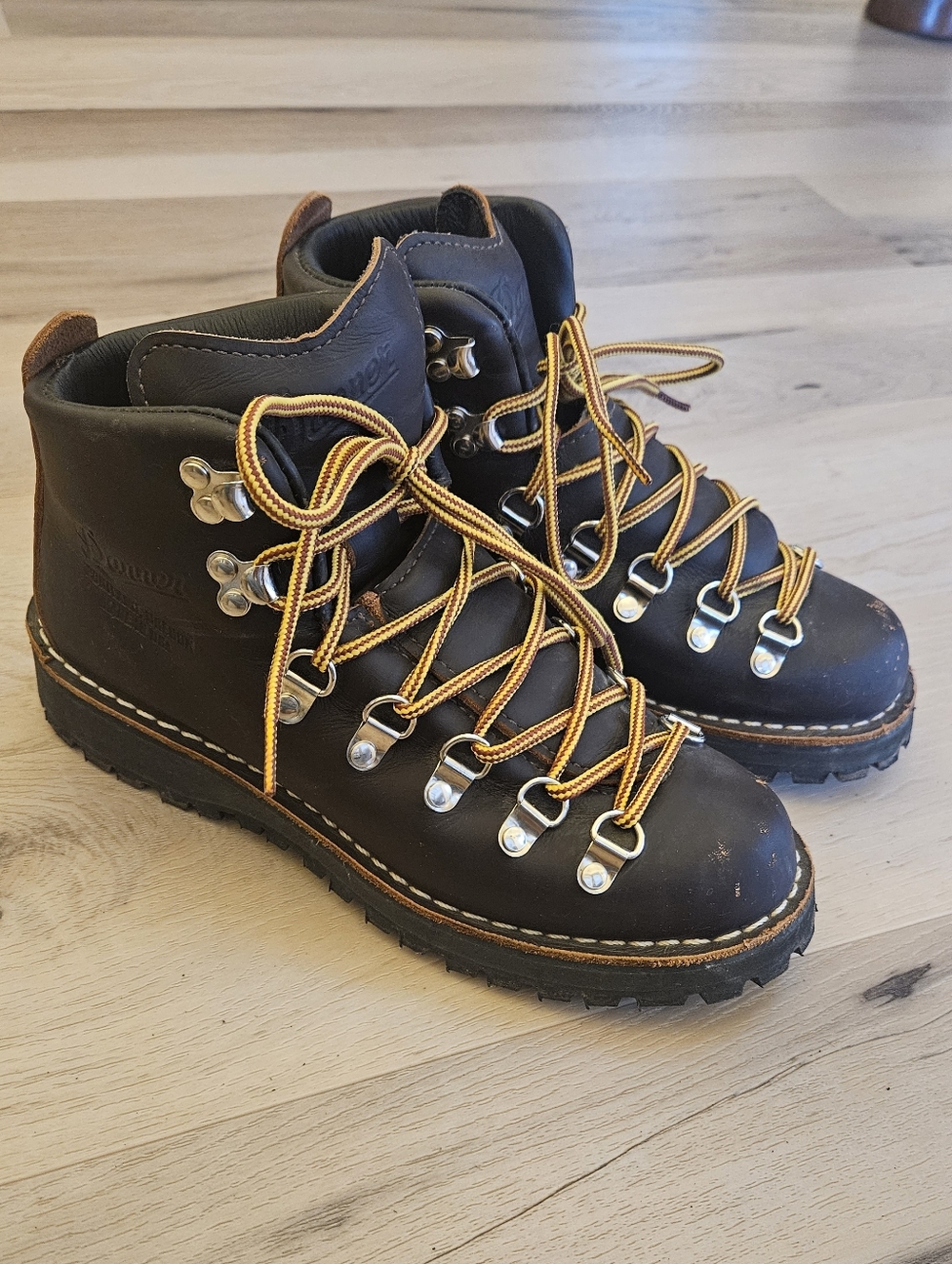 Danner Mountain Light Brown GORE-TEX Hiking Boots